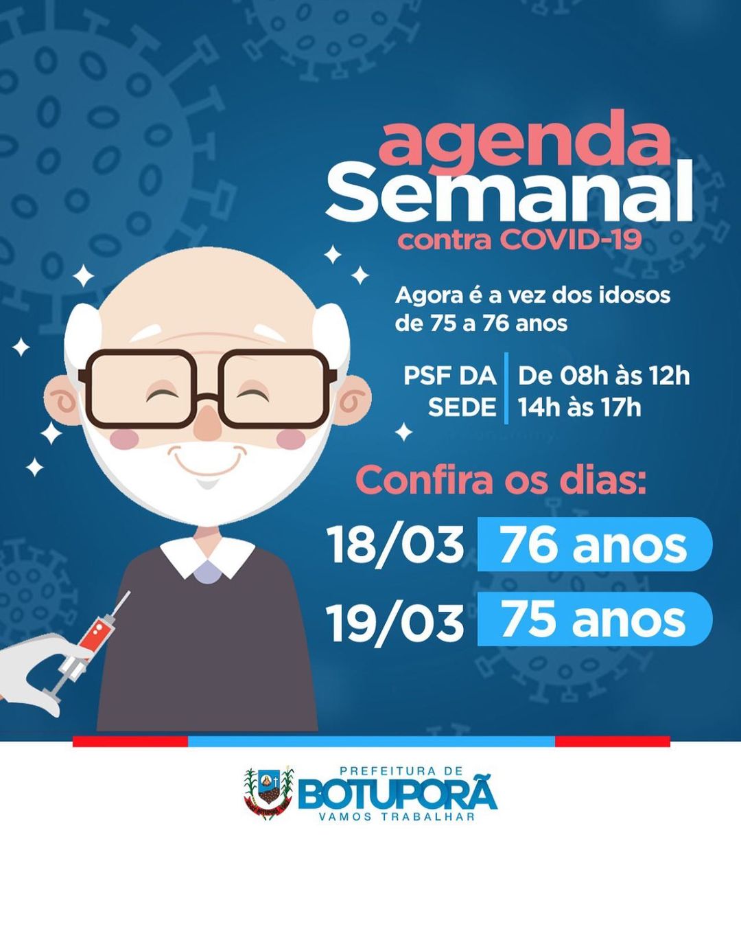 Agenda Semanal contra COVID-19