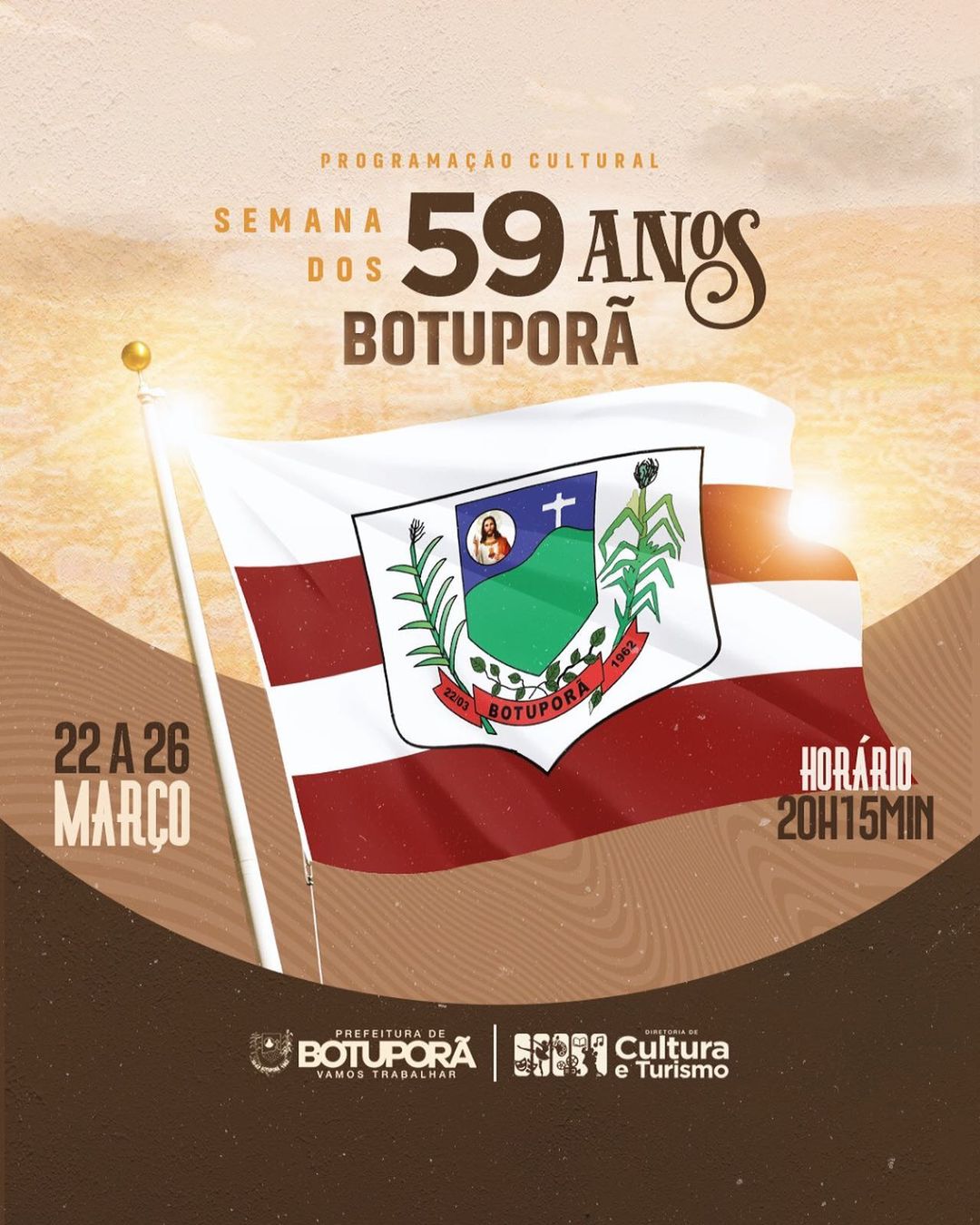 BOTUPORÃ, 59 anos de emancipação política e histórica