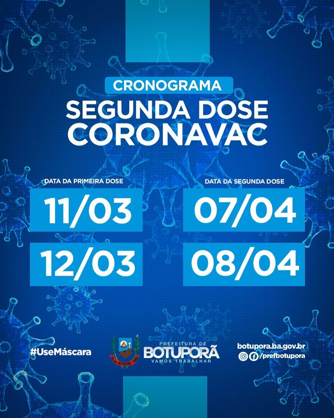 segunda dose coronavac