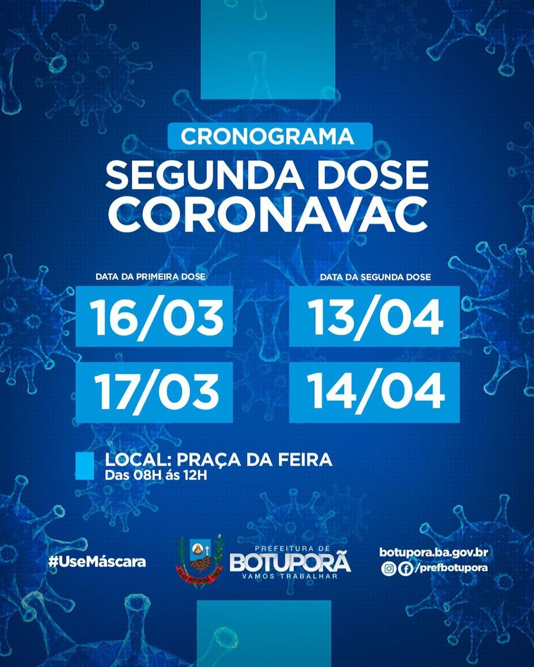 segunda dose coronavac (Fiquem ligados!)