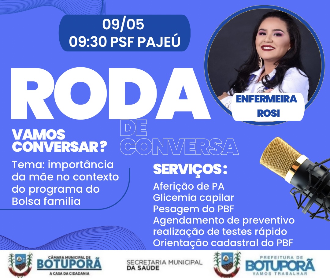 RODA DE CONVERSA