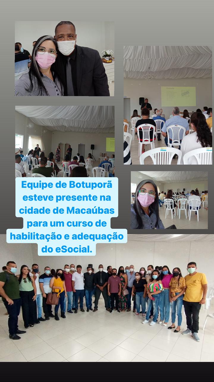 curso de habilitação e adequação do eSocial.