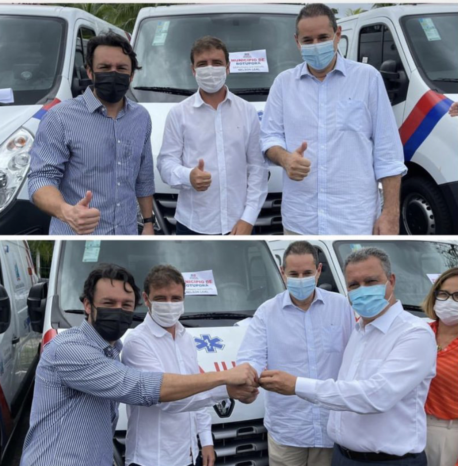 Entrega da nova ambulância para nosso município de Botuporã