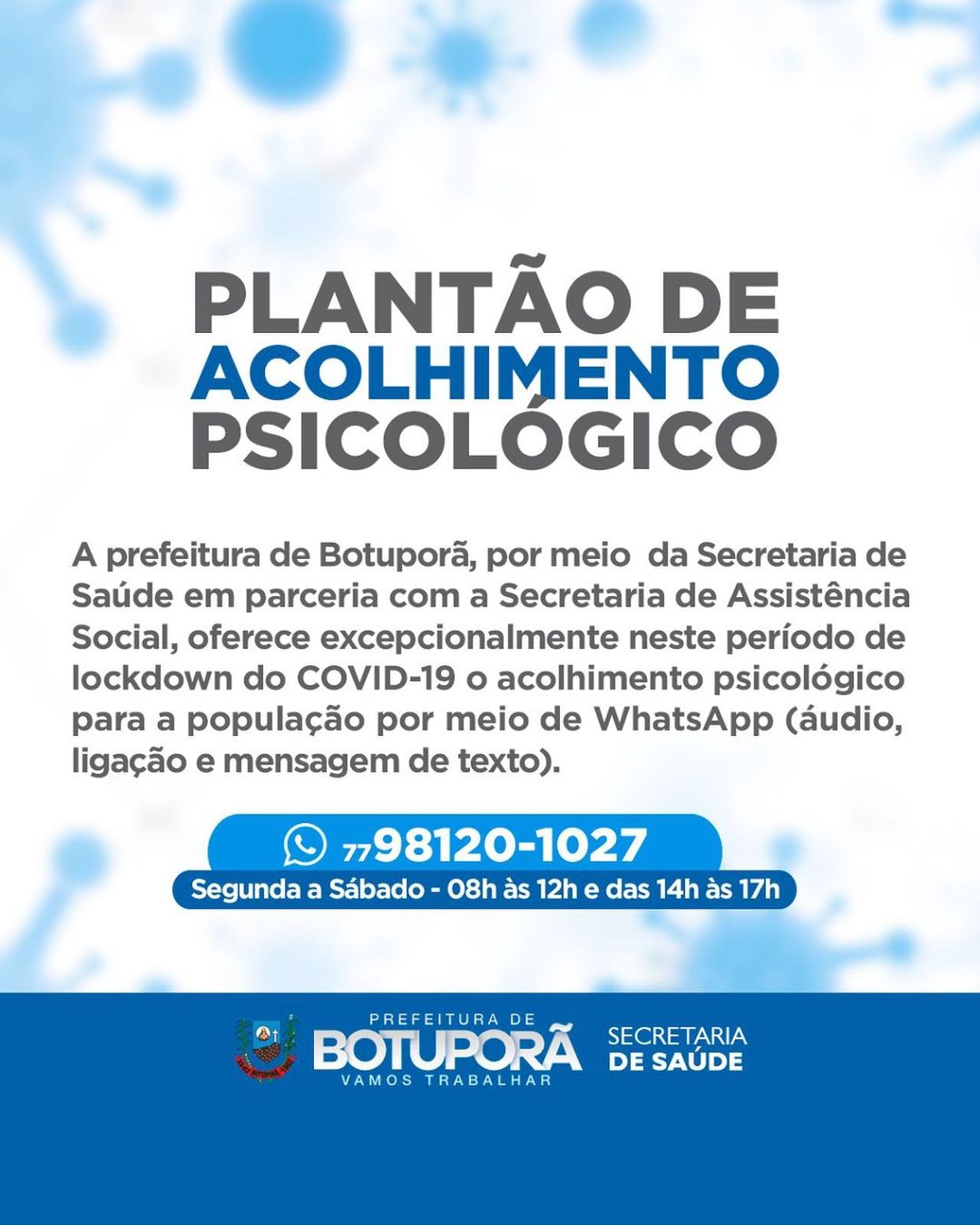 Plantão de Acolhimento 📝