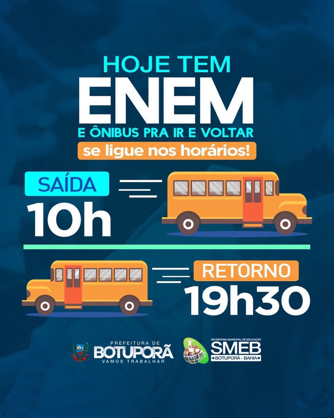 HOJE TEM ENEM