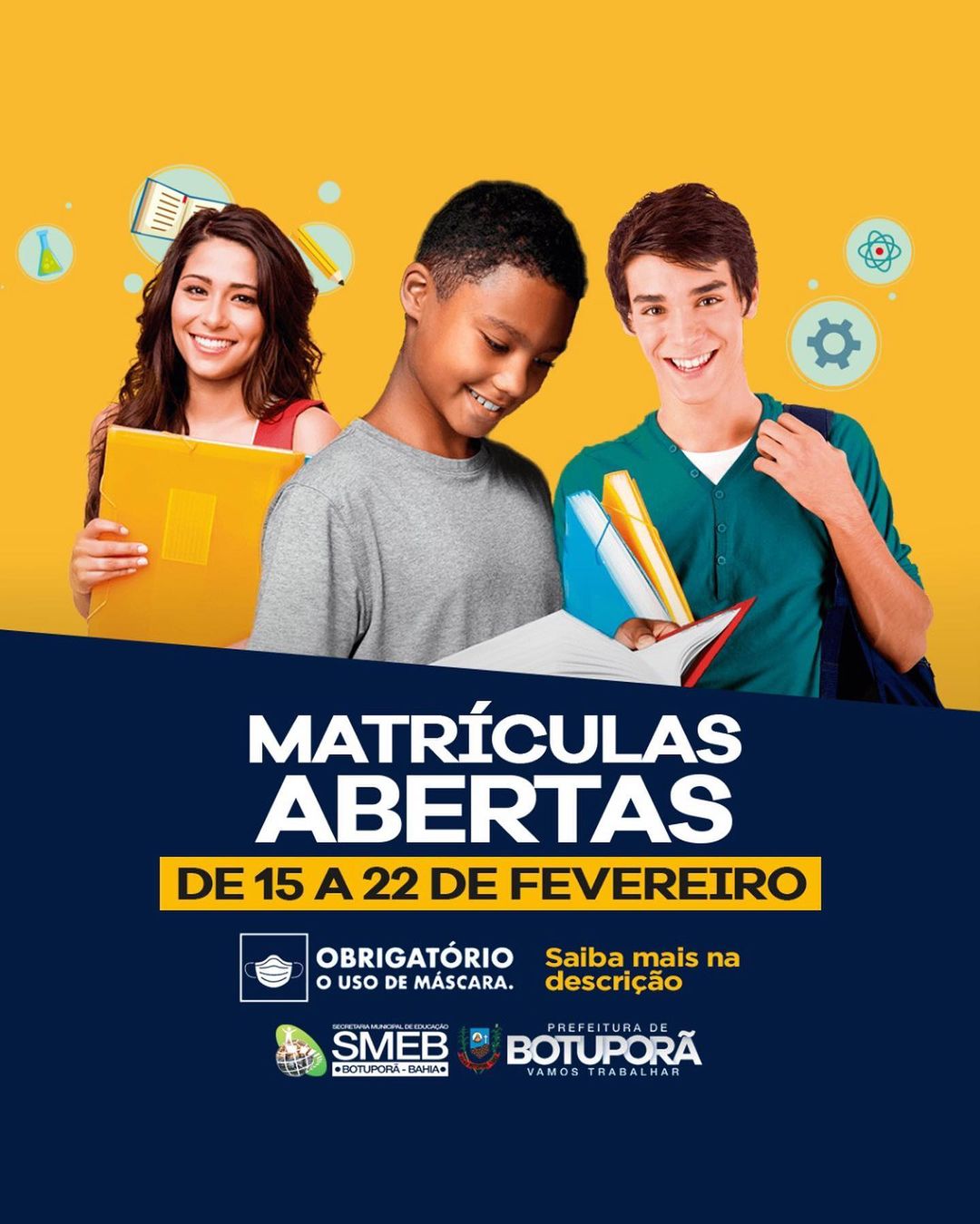 MATRÍCULAS ABERTAS